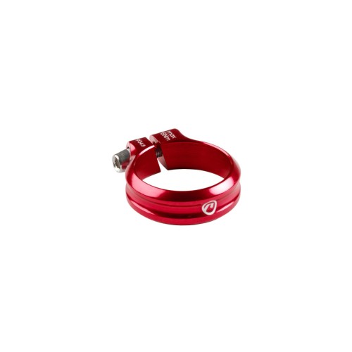 Przejdź do produktu Obejma ze śrubą imbusową EXE Mid 15mm 34.9mm, czerwona anodowana