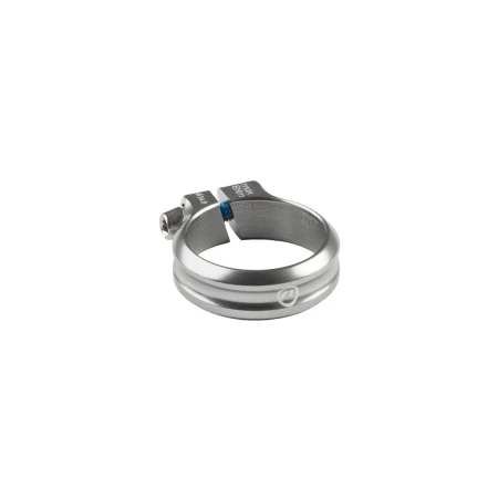 Obejma ze śrubą imbusową EXE Mid 15mm 34.9mm, szara anodowana