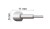 Linka hamulca szosowa Shimano/Sram ze stali nierdzewnej szlifowanej 1.5mm x 1700mm