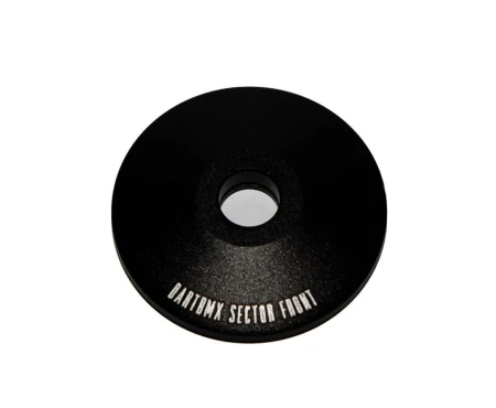 Hubguard do piasty Sector Front, alu 7075, czarny anodowany
