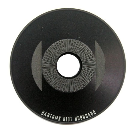 Hubguard do piasty Riot, alu 7075, czarny anodowany