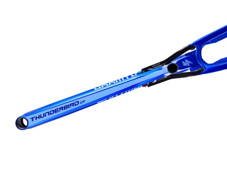 Rama Thunderbird CF, karbonowa, bez dampera, pod damper 205x65mm, Boost, Space Blue mat, Medium