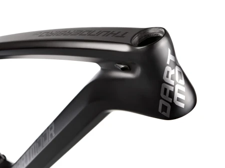 Rama Thunderbird CF, karbonowa, bez dampera, pod damper 205x65mm, Boost, Czarny/Grafit mat, Medium