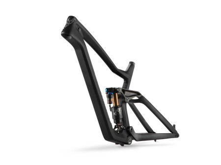 Rama Thunderbird CF, karbonowa, z damperem Fox Float X2 Factory 205x65mm, Boost, Czarny/Grafit mat, Large