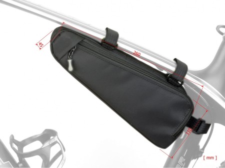 Torba pod ramę trójkątna AUTHOR A-R265 MPP czarna