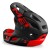 Kask PARACHUTE MCR MIPS S czarno-czerwony