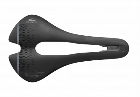 Siodełko ASPIDE SHORT RACING NARROW OPEN czarne