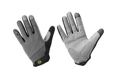 Rękawiczki z długimi palcami Impulse, szaro-czarne, S