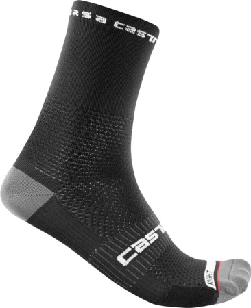 Skarpetki kolarskie Rosso Corsa Pro 15, czarne, rozmiar L/XL