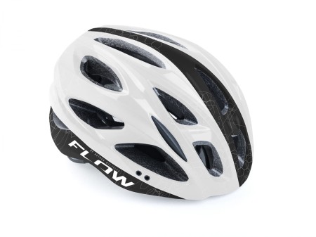 Kask AUTHOR FLOW X9 biało-czarny mat 54-58