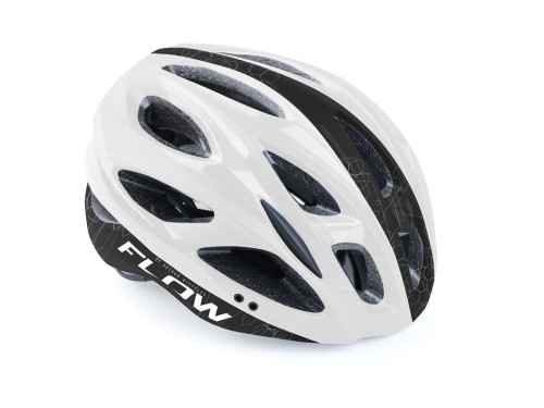 Przejdź do produktu Kask AUTHOR FLOW X9 biało-czarny mat 54-58
