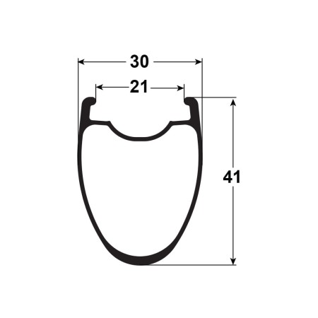 Koła AR41x, disc, komplet, shimano