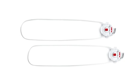 Klamry TECNO-3 PUSH FLEX białe, 140mm (MTB TIGER 2, SHOT 2)