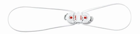 Klamry DOUBLE TECNO-3 PUSH białe (1 szt) MTB TIGER, SHOT