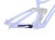 Osłonka elastomerowa na rurkę przyłańcuchową do ram Thunderbird CF/Thunderbird AL/Blackbird/Hornet Pro/Hornet, czarna