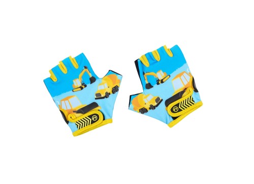 Przejdź do produktu Rękawiczki dziecięce Track, niebiesko-żółte, S/M