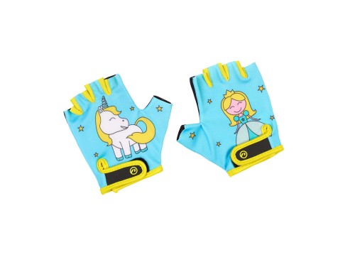 Przejdź do produktu Rękawiczki dziecięce Princess, niebieskie, S/M