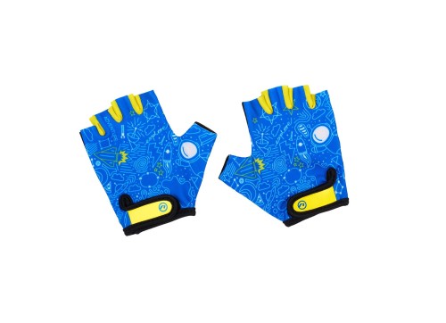Przejdź do produktu Rękawiczki dziecięce Robo, niebiesko-żółte, L/XL