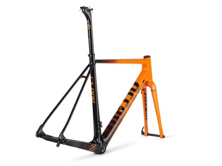 Rama przełajowa CX-ONE Carbon M tiger orange set (rama, widelec, wspornik siodła)