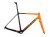 Rama przełajowa CX-ONE Carbon L tiger orange set (rama, widelec, wspornik siodła)