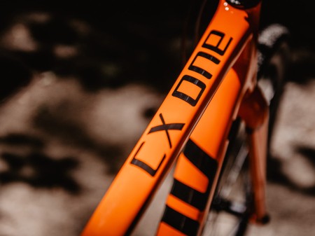 Rama przełajowa CX-ONE Carbon L tiger orange set (rama, widelec, wspornik siodła)