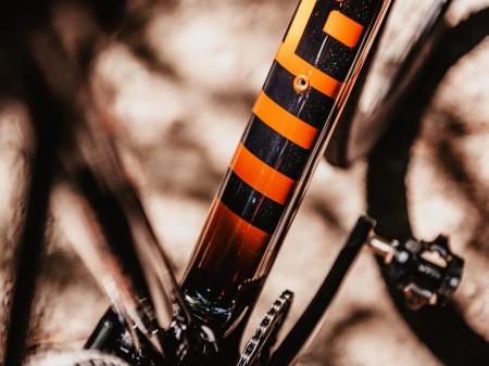 Rama przełajowa CX-ONE Carbon L tiger orange set (rama, widelec, wspornik siodła)