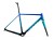 Rama przełajowa CX-ONE Carbon L blue-green set (rama, widelec, wspornik siodła)