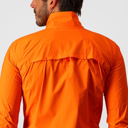 Kurtka kolarska Emergency Rain 2, brilliant orange, rozmiar M