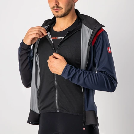 Kurtka kolarska Alpha RoS 2 Light, savile blue, rozmiar L