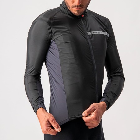 Kurtka kolarska Squadra Stretch, light black, rozmiar XXL