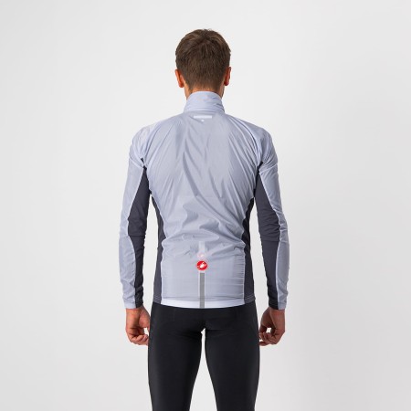 Kurtka kolarska Squadra Stretch, silver gray, rozmiar L