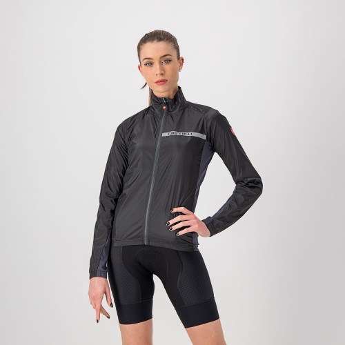 Przejdź do produktu Damska kurtka kolarska Squadra Stretch W, antracytowa, rozmiar S