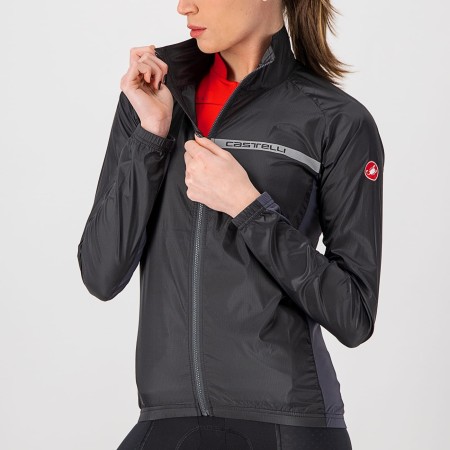 Damska kurtka kolarska Squadra Stretch W, antracytowa, rozmiar XL