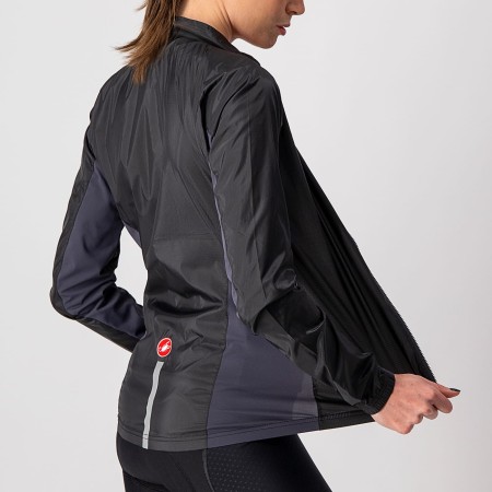Damska kurtka kolarska Squadra Stretch W, antracytowa, rozmiar XL