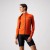Damska kurtka kolarska Squadra Stretch W, firery red/dark gray, rozmiar S