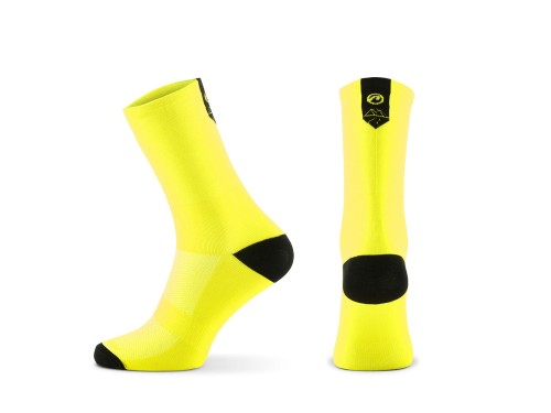 Przejdź do produktu Skarpetki kolarskie Pure, żółto-fluo-czarne, rozmiar S (36-38)