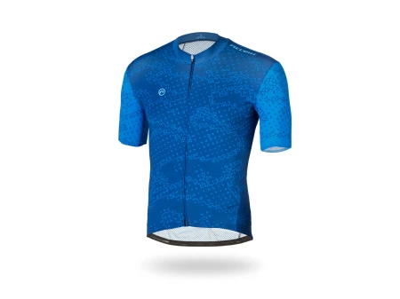 Koszulka kolarska Freak, niebieska, XL
