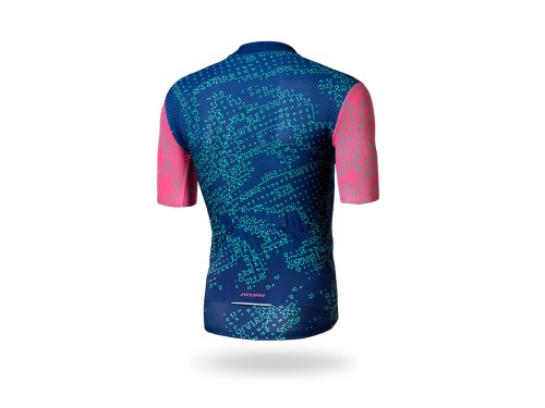Przejdź do produktu Koszulka kolarska Freak, granatowo-różowa, XL