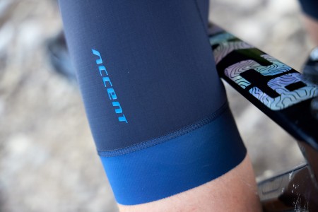 Spodenki kolarskie Pure, niebiesko-czarne, S