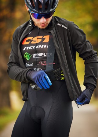 Spodnie ocieplane Draft, czarne, XL