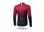 Bluza kolarska Pure, bordowo-czarna, S