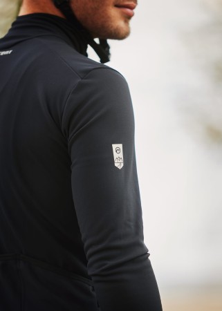 Bluza kolarska Hero, czarna, M