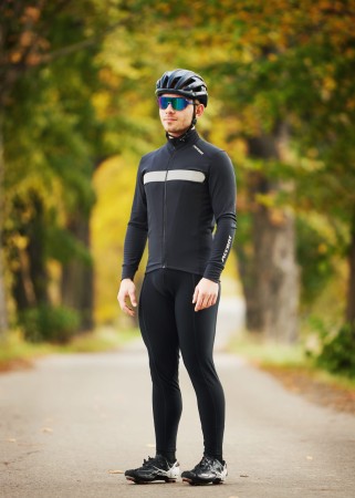 Bluza kolarska Hero, czarna, XXL