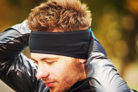 Opaska na głowę Alaska, czarna, S/M