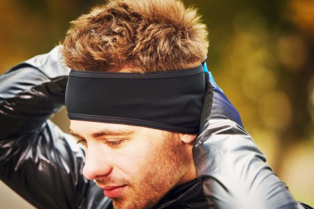 Opaska na głowę Alaska, czarna, L/XL