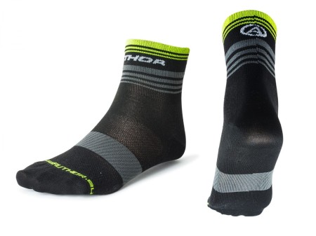 Skarpetki kolarskie AUTHOR ProLite X0 czarno-szaro-żółte(fluo) 41-44