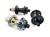 Piasta Reel Expert Boost, tylna, 148x12mm, 108 punktów zaczepu, z standardowym bębenkiem Shimano HG, 32H, czarna anodowana