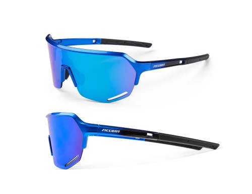 Przejdź do produktu Okulary Hero pacific blue; soczewki PC: niebieskie lustrzane, niebieskie rozjaśniające