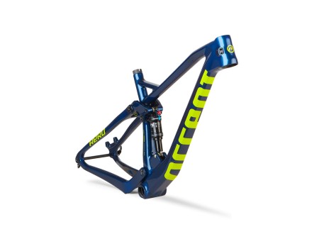 Rama MTB 29" Hero Carbon M granatowo-limonkowa, boost 148x12mm