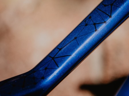 Rama MTB 29" Hero Carbon M granatowo-limonkowa, boost 148x12mm